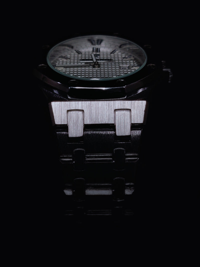 Audemars Piguet Royal Oak Silver White Dial – Premium Master Copy Watch for Men