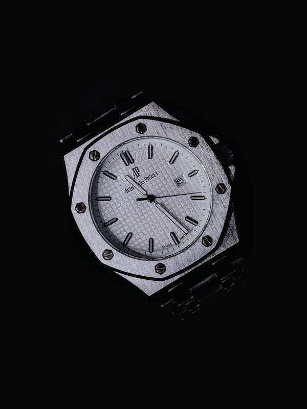 Audemars Piguet Royal Oak Silver White Dial – Premium Watch for Men