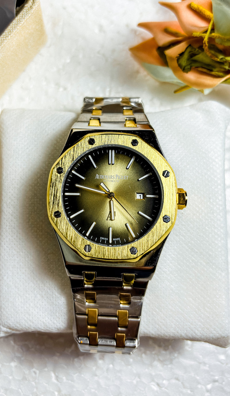 Aurum Dual-Tone Royal Oak – Premium First Copy by Audemars Piguet
