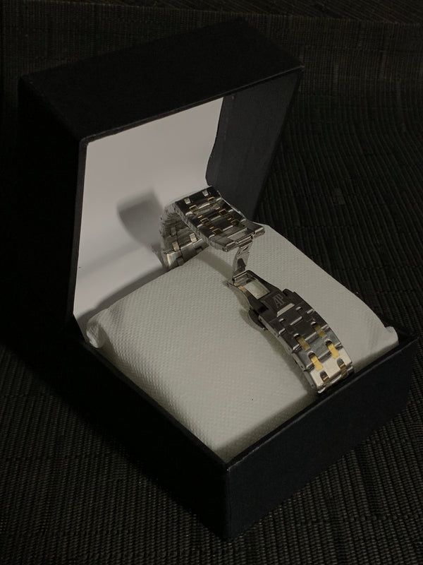 Men’s Two-Tone Luxury Watch – Audemars Piguet-Inspired Design