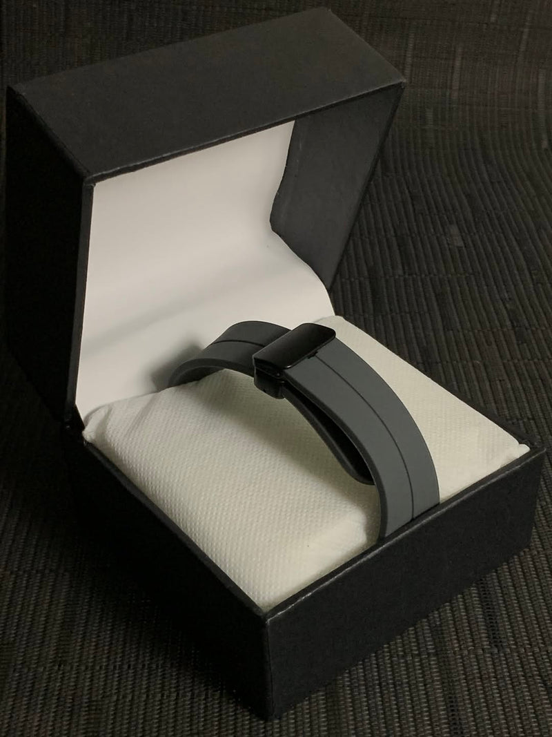 Heryi Black Dial Sport Chronograph Men’s Watch with Rubber Strap